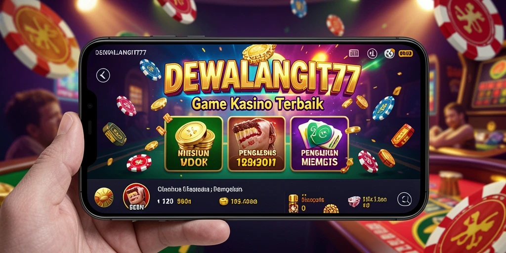 Gameplay menegangkan dari <strong>DEWALANGIT77</strong> dengan berbagai permainan Kasino.