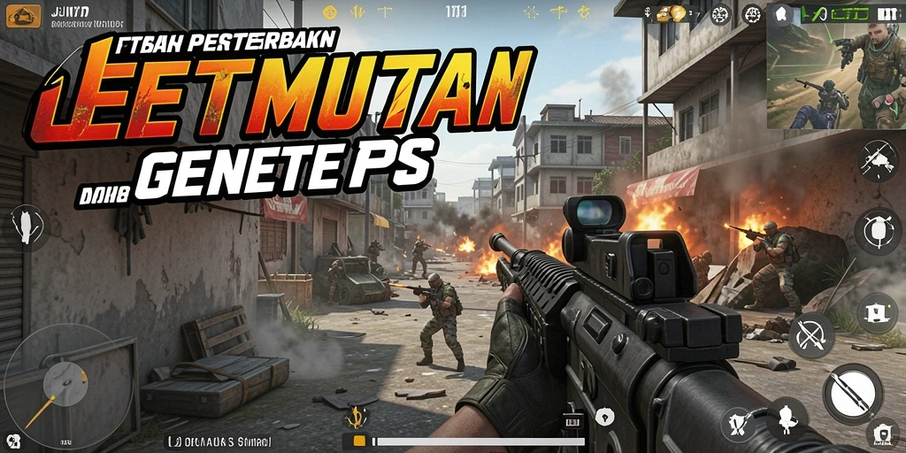 Tangkapan layar dari gameplay seru di JET77 dengan aksi tembak-menembak.